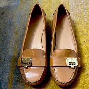 Cole Haan Loafers with Gold Buckle 7B